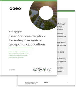 Mobile geospatial applications in the enterprise white paper